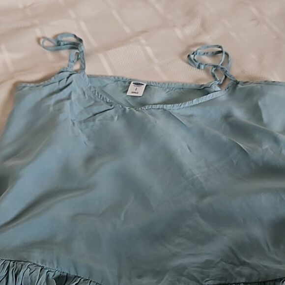 Old Navy Women's Spaghetti Summer Top Size Small Sky Blue - Picture 16 of 16